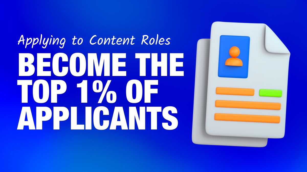 TUC #001: How to Get Hired for Content Roles