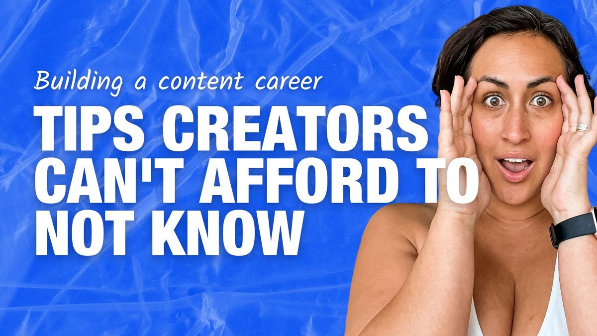 Are you a content creator or do you dream of becoming one? Apply