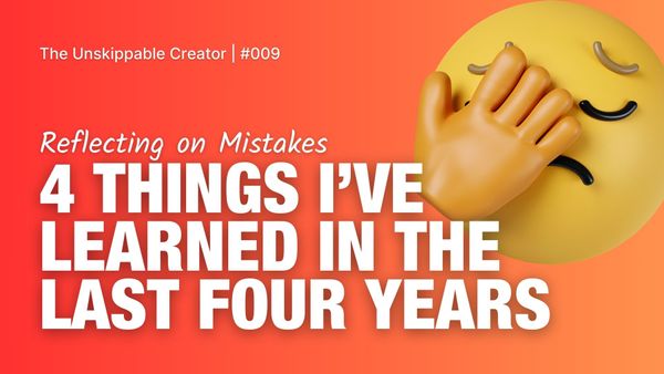 TUC #009: Avoid my newbie mistakes